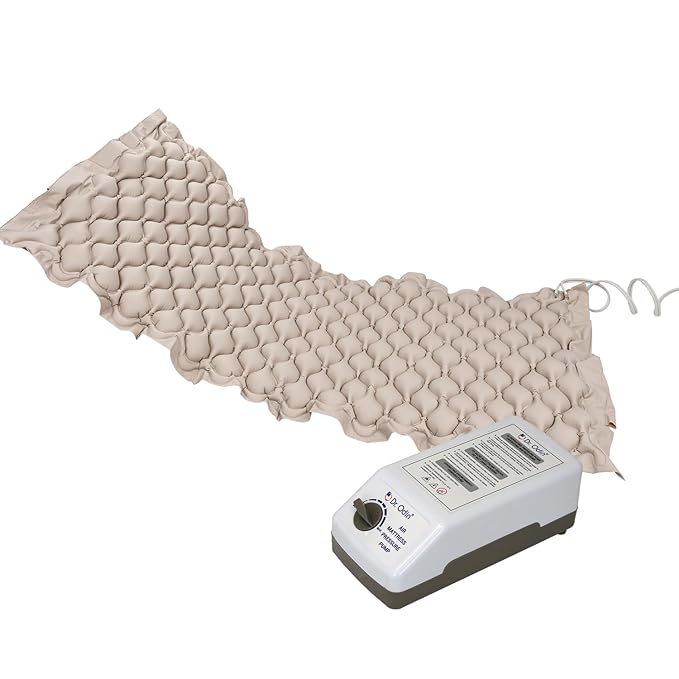 Dr. Odin OAM001 Anti-Decubitus Electric Portable Air Mattress | Back Support, Quick Inflation, Pressure Adjustment | Ideal for Bedridden Patients | 240x100x6 Dr. Odin OAM001 Anti-Decubitus Electric Portable Air Mattress | Back Support, Quick Inflation, Pressure Adjustment | Ideal for Bedridden Patients | 240x100x6